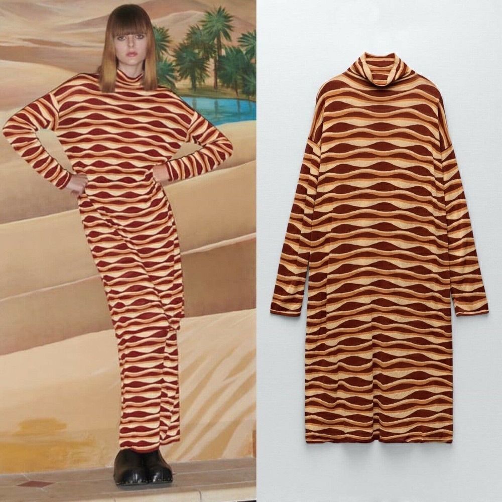 Printed Knit Tunicdress Specialedition